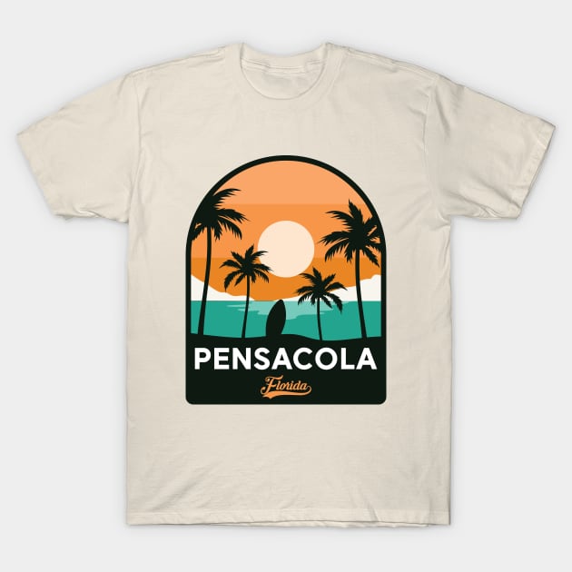 Pensacola Florida T-Shirt by Mark Studio